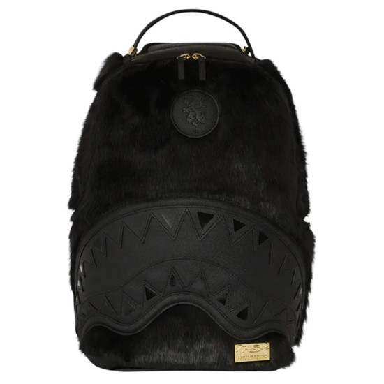 Sprayground Τσάντα πλάτης Nissim Black DLXSF Faux Fur Backpack